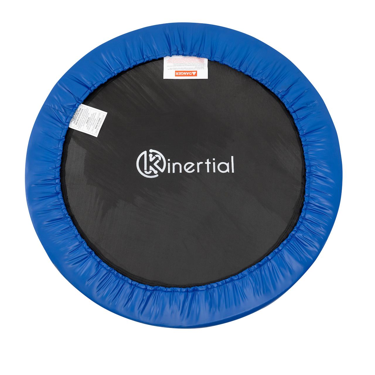 Kinertial 48 Fitness Trampoline for Exercise， Home Gym Rebounder， Max Load 220 lbs