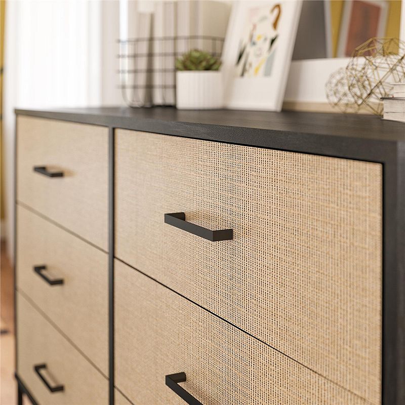 Novogratz Kelly 6-Drawer Dresser