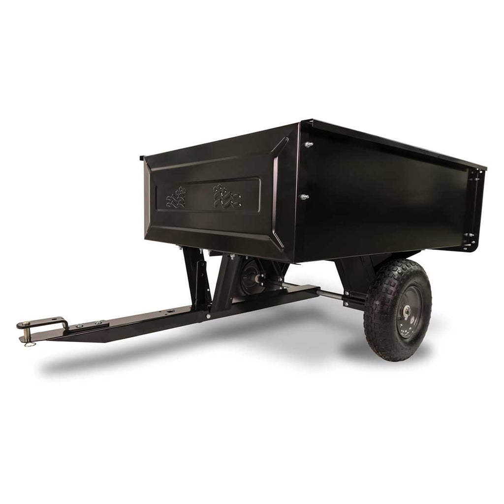 Agri-Fab Utility 10 Steel Cart， 10 cu. ft.， Universal Hitch