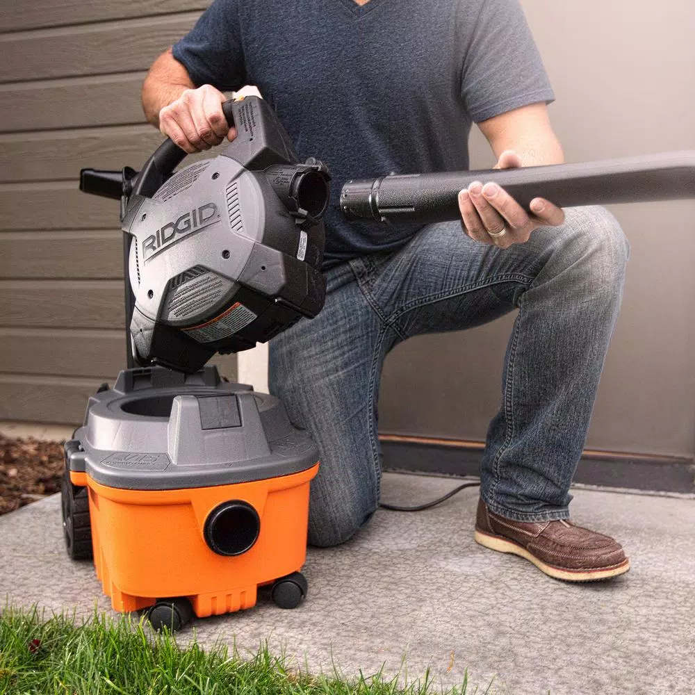 RIDGID 4 Gal. 6.0-Peak HP Wet Dry Vac with Detachable Blower and#8211; XDC Depot