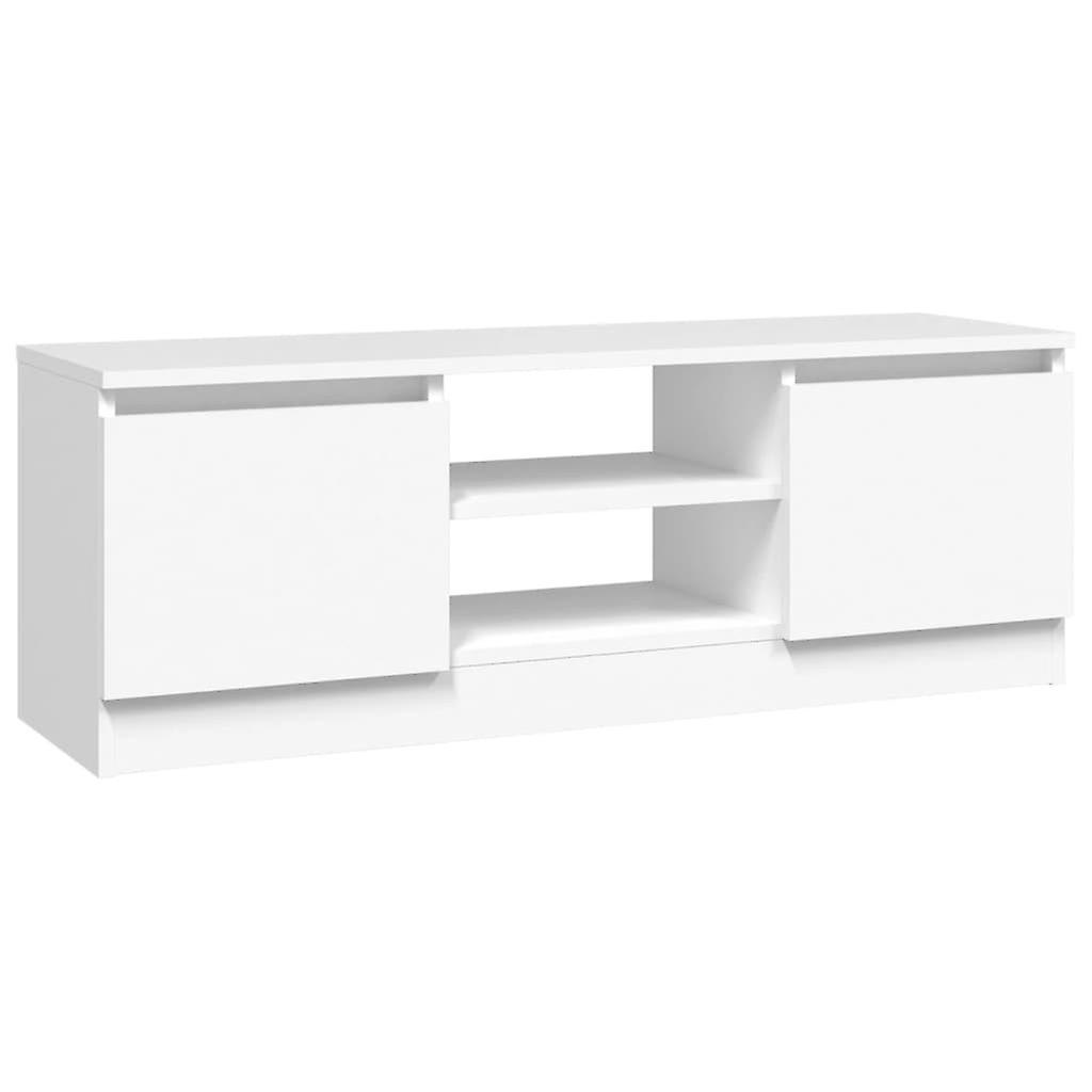 Wall Tv Cabinet High Gloss Black 135x23.5x90 Cm Engineered Wood