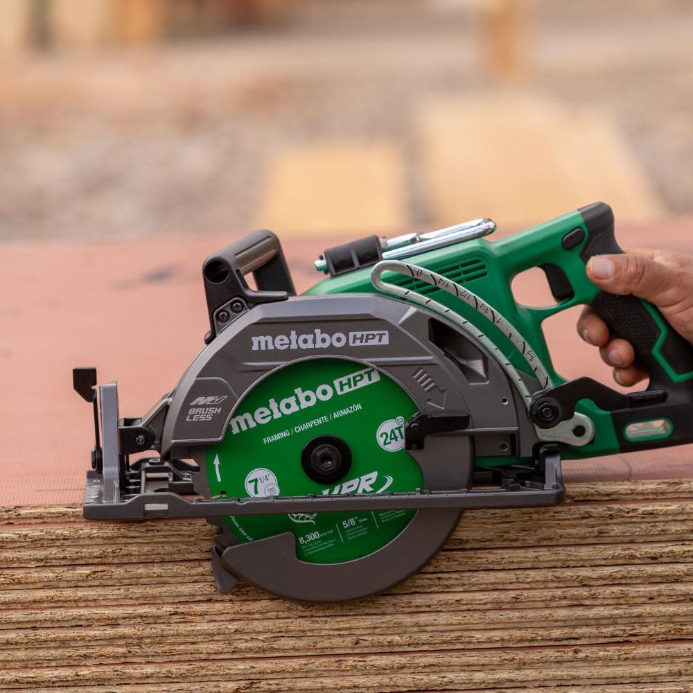 Metabo HPT 7 1/4 Circular Saw Rear Handle Bare Tool ;