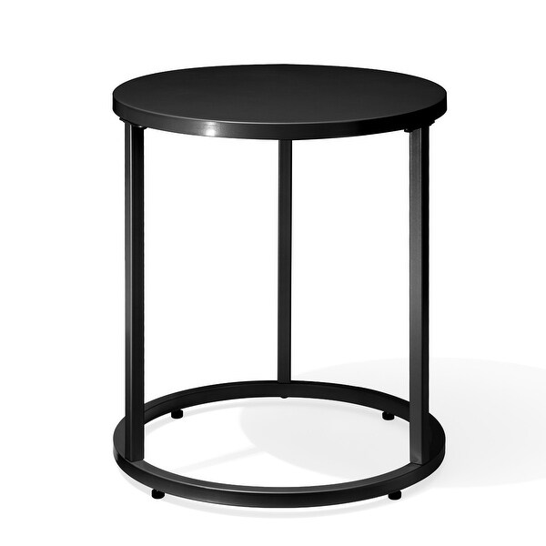 Pellebant Round Steel Side Table End Table