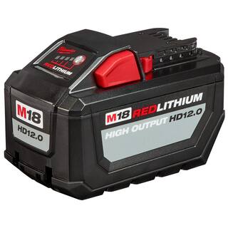 MW M18 FUEL 16 in. 18-Volt Lithium-Ion Brushless Battery Chainsaw with 12 Ah and 8 Ah Batteries 2727-20-48-11-1812-48-11-1880