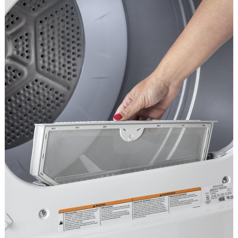 Crosley Conservator® 3.8 Cu. Ft. White Top Load Dryer-NTX62E8STWW