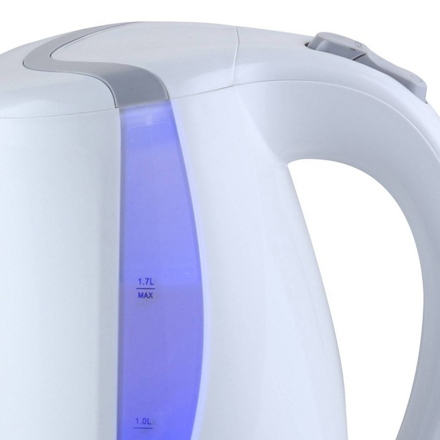 Megachef 1 7l Electric Tea Kettle White