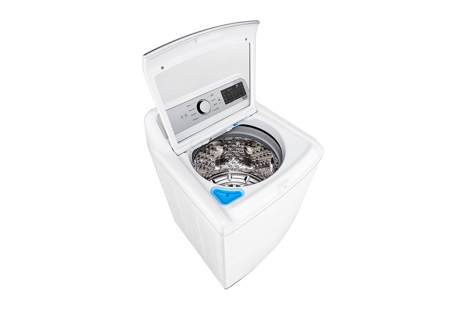 Lg WT7400CW 5.5 Cu.Ft. Mega Capacity Smart Wi-Fi Enabled Top Load Washer With Turbowash3D™ Technology