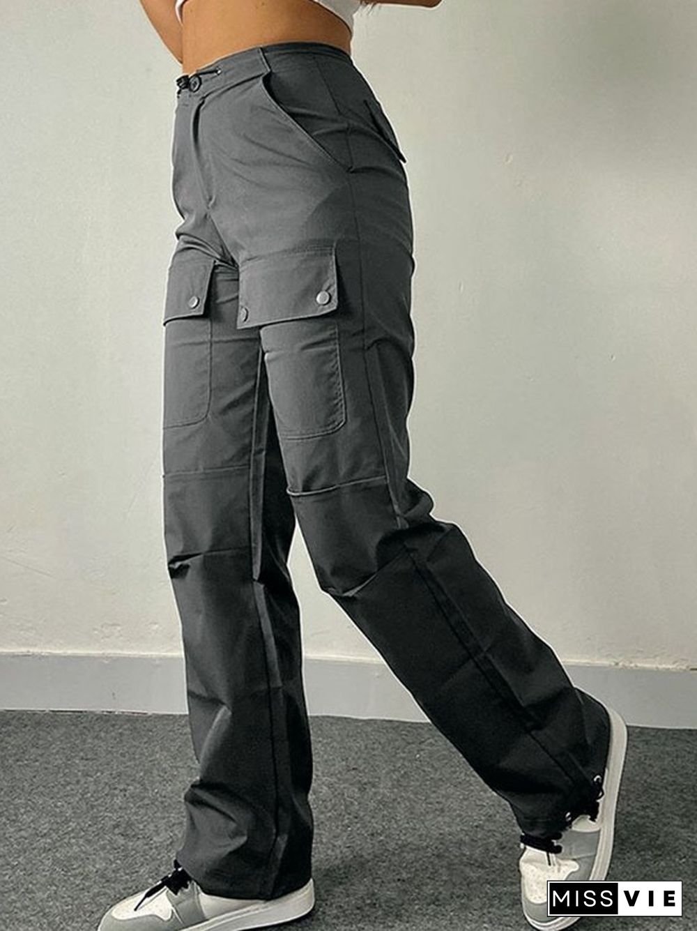 Street Parachute Cargo Pants