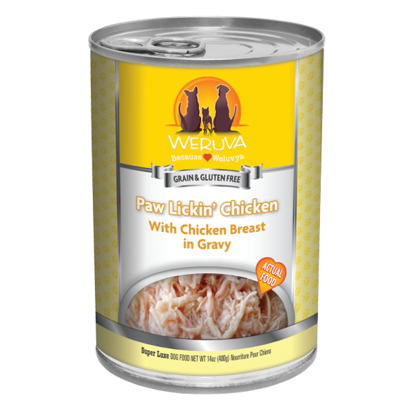 Weruva Paw Lickin' Chicken in Gravy Canned Dog Food