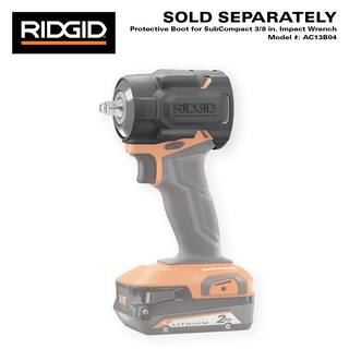 RIDGID 18V SubCompact Brushless Cordless 38 in. Impact Wrench (Tool Only) R872071B