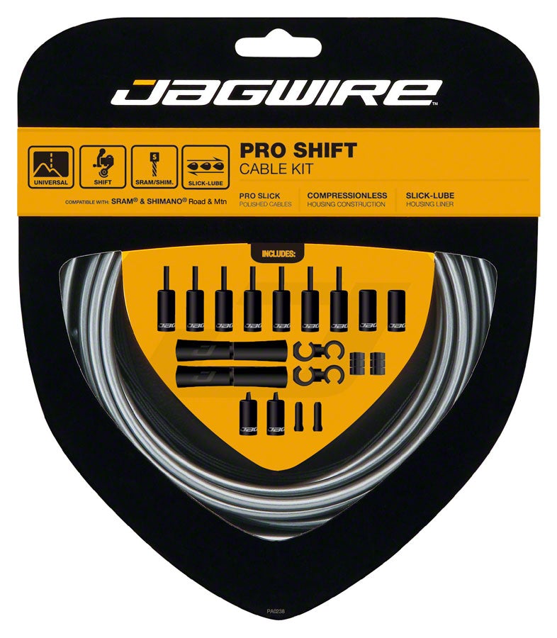 Jagwire 2x Pro Shift Kit - Ice Gray
