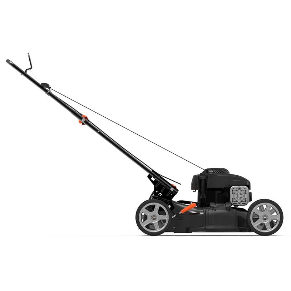 YARD FORCE YF22-3N1 21 in. 140cc Briggs and Stratton?e500?Engine 3-In-1 Gas Walk Behind Lawn Mower