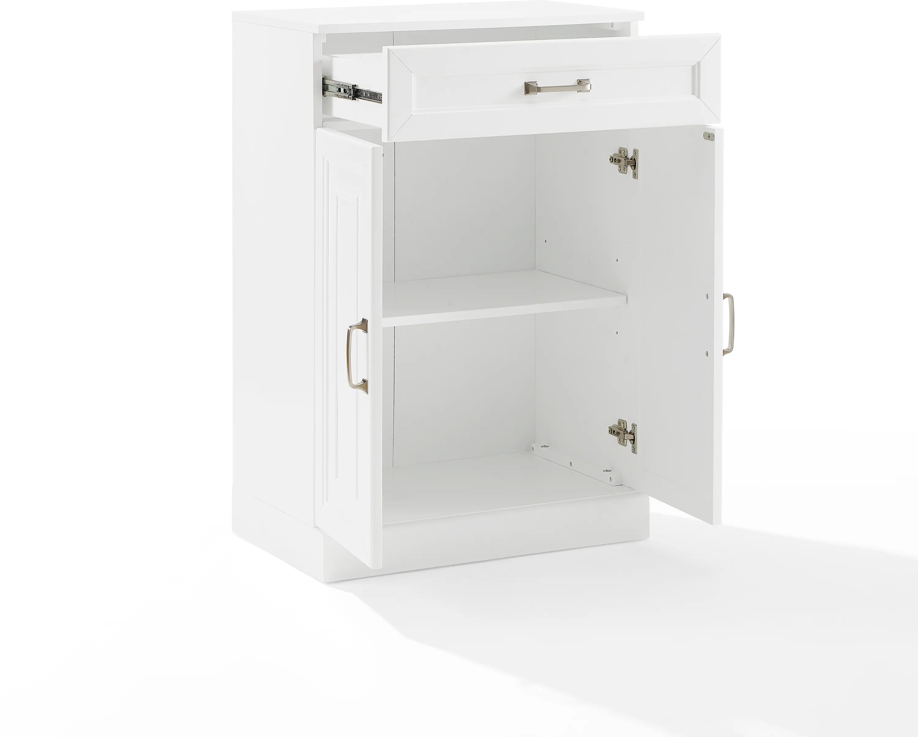 Stanton White Storage Cabinet