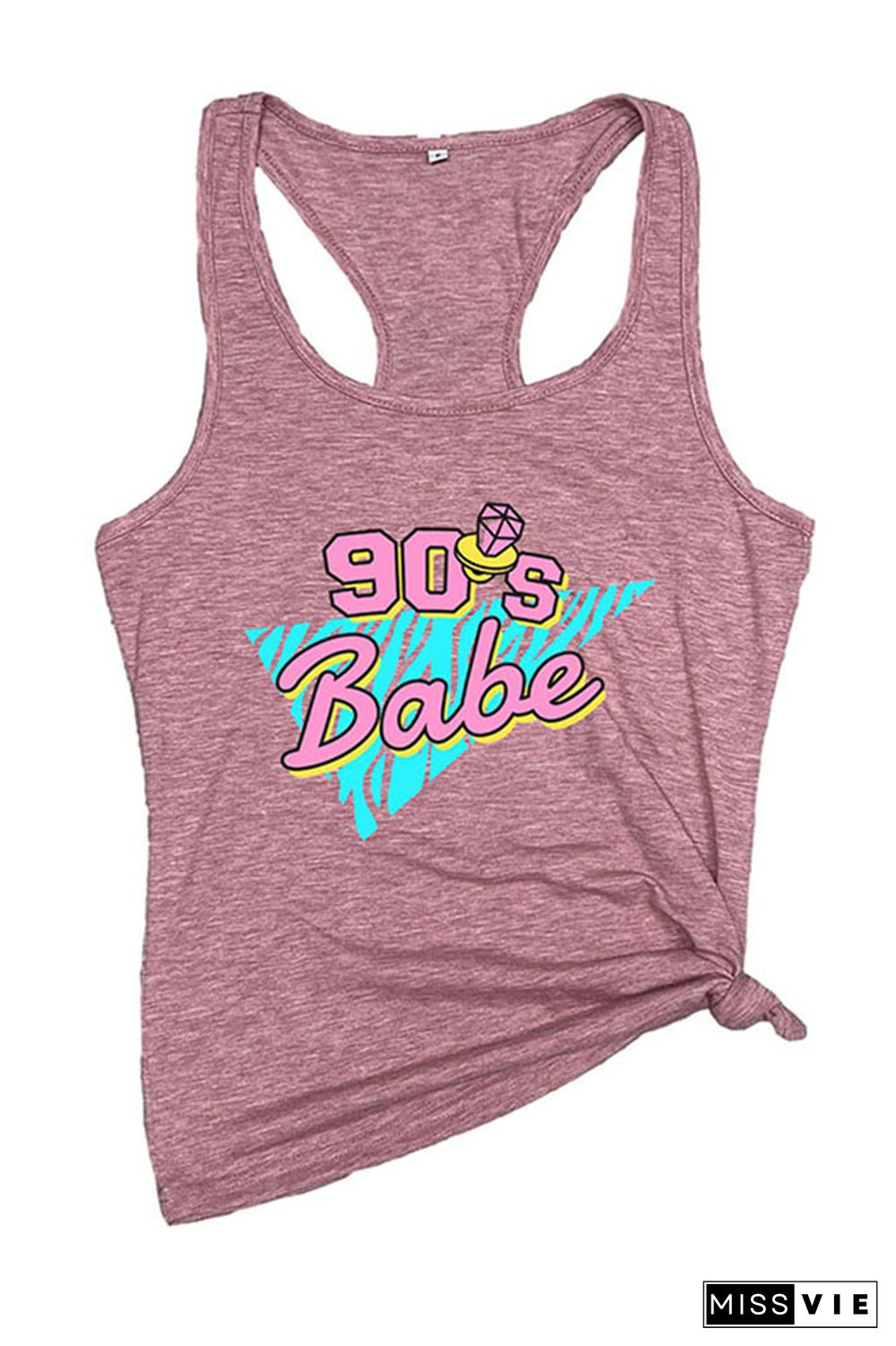 90's Babe Retro Style Tank Top Wholesale