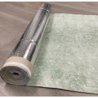 Dekorman 100 sq. ft. 40 x in. W 30.3 x ft. L x 80 mil 2 mm T Rubber Underlayment for Engineered hardwood Floor GRU2160