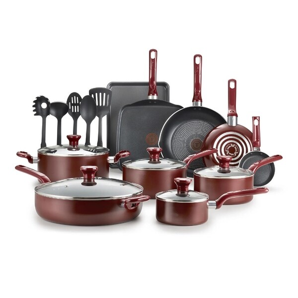 20 Piece Set Easy Care Nonstick Cookware