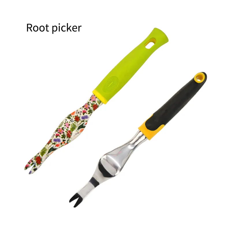 OEM Children Wooden Handle Home Gardening Planting Tools And Equipment Mini 4 Pcs Kids Garden Boy Toy Tools Set For Plant