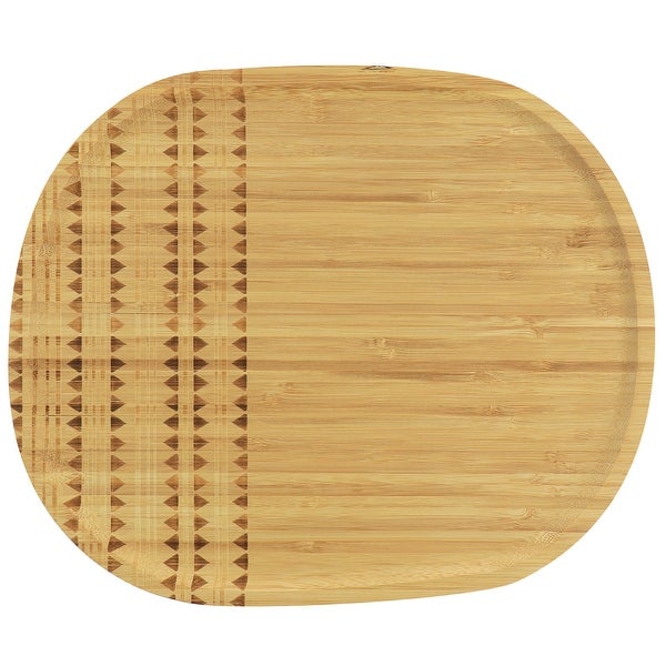 13.5 Inch Sadler Wooden Serving Tray