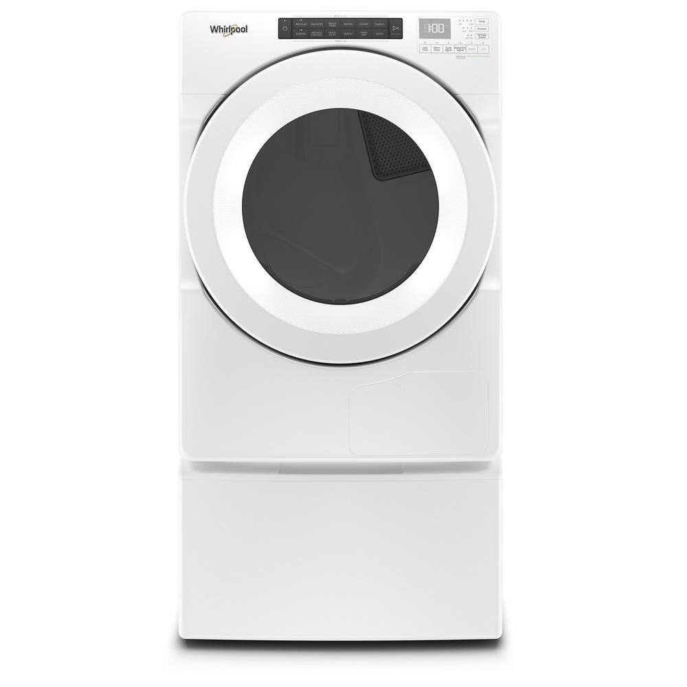 Whirlpool 7.4 cu. ft. 240 Volt Stackable White Electric Ventless Dryer with Intuitive Touch Controls ENERGY STAR WHD560CHW