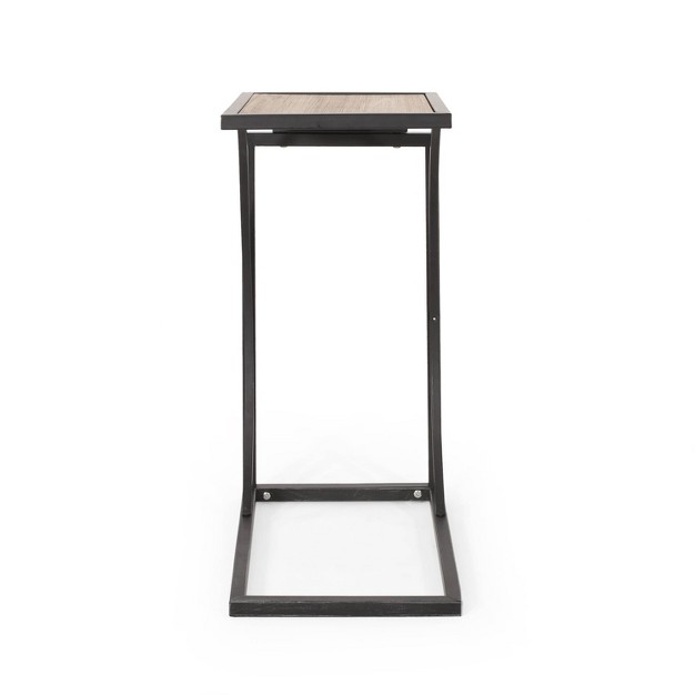 Barrybrooke Modern Industrial Accent Table Antique Christopher Knight Home