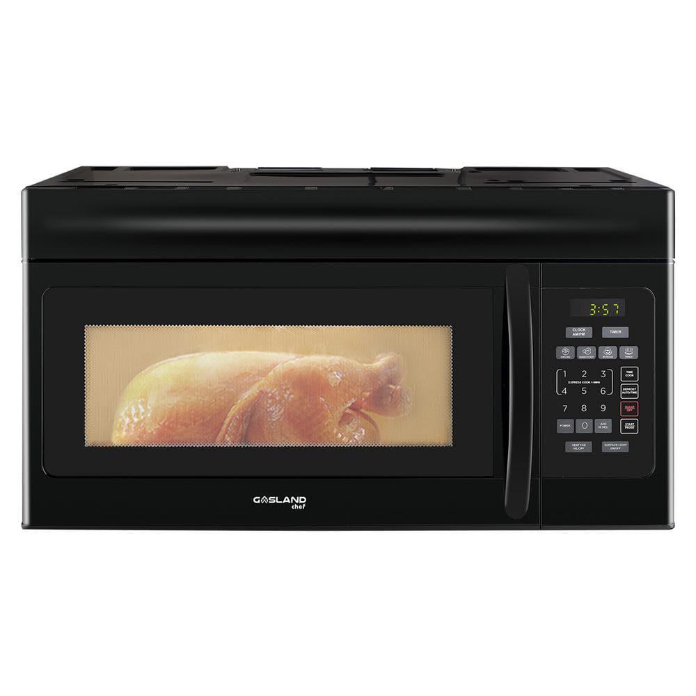 GASLAND Chef 30 in 16 cu ft Over the Range Microwave Oven in Black