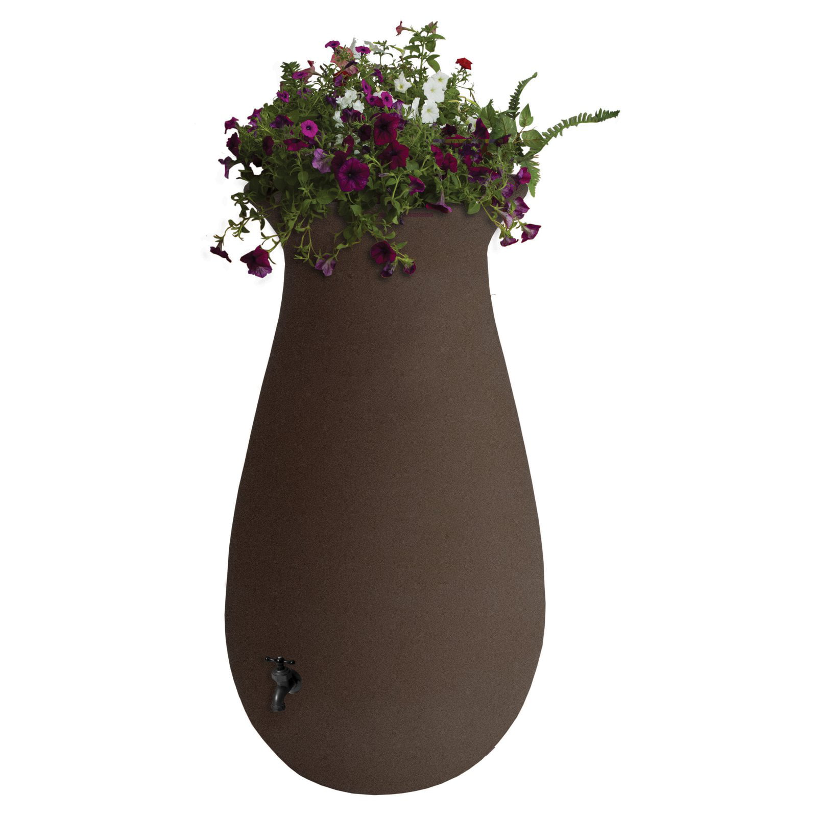 Algreen EcoCascata Rain Barrel， Terra Cotta