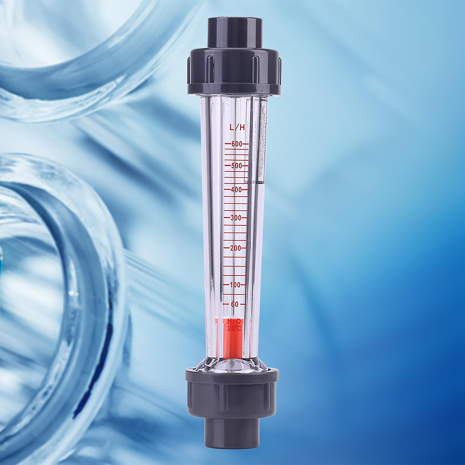 60600l/h Plastic Tube Liquid Water Rotameter Lzs15d Flow Meter