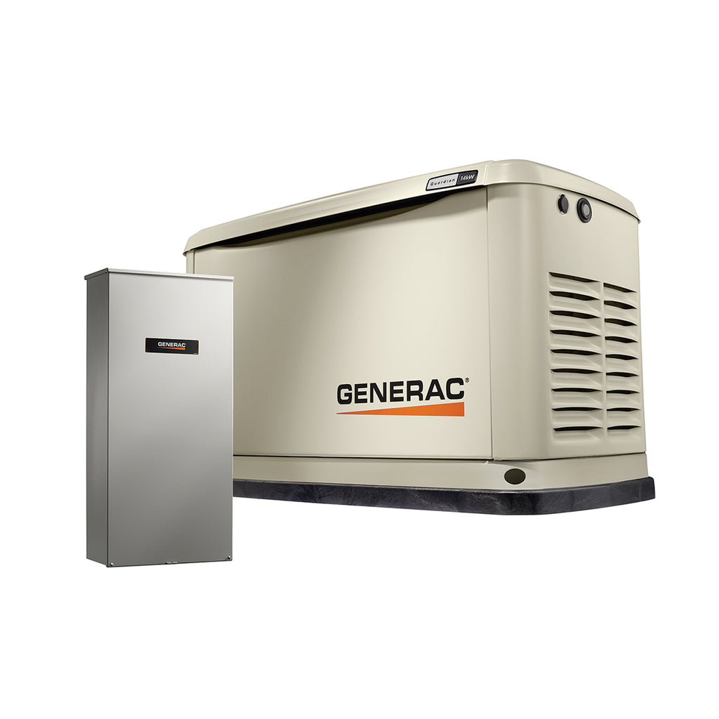 Generac Guardian 14 kW Standby Generator with 200 Amp Whole Home Trans