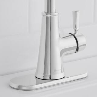 Glacier Bay Melina Single Hole Single-Handle High-Arc Bathroom Faucet in Chrome HD67290W-6001