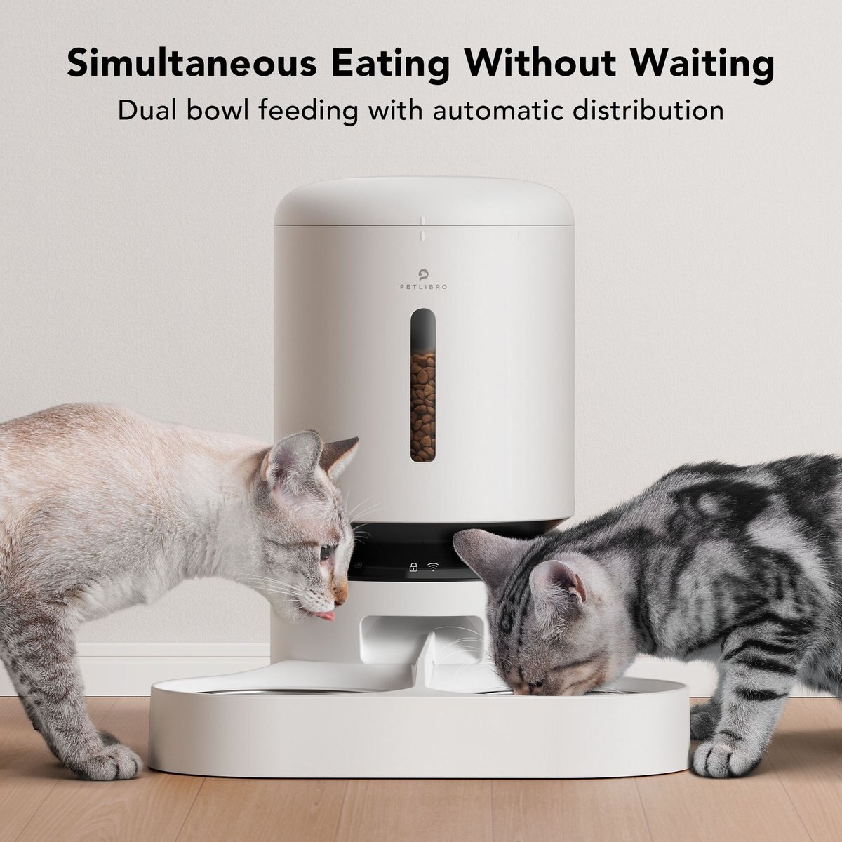 Petlibro Granary WIFI 2.4g and 5G Automatic Two Cat Feeder