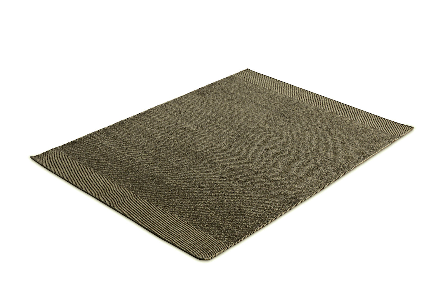 Rombo White/Moss Green Rug