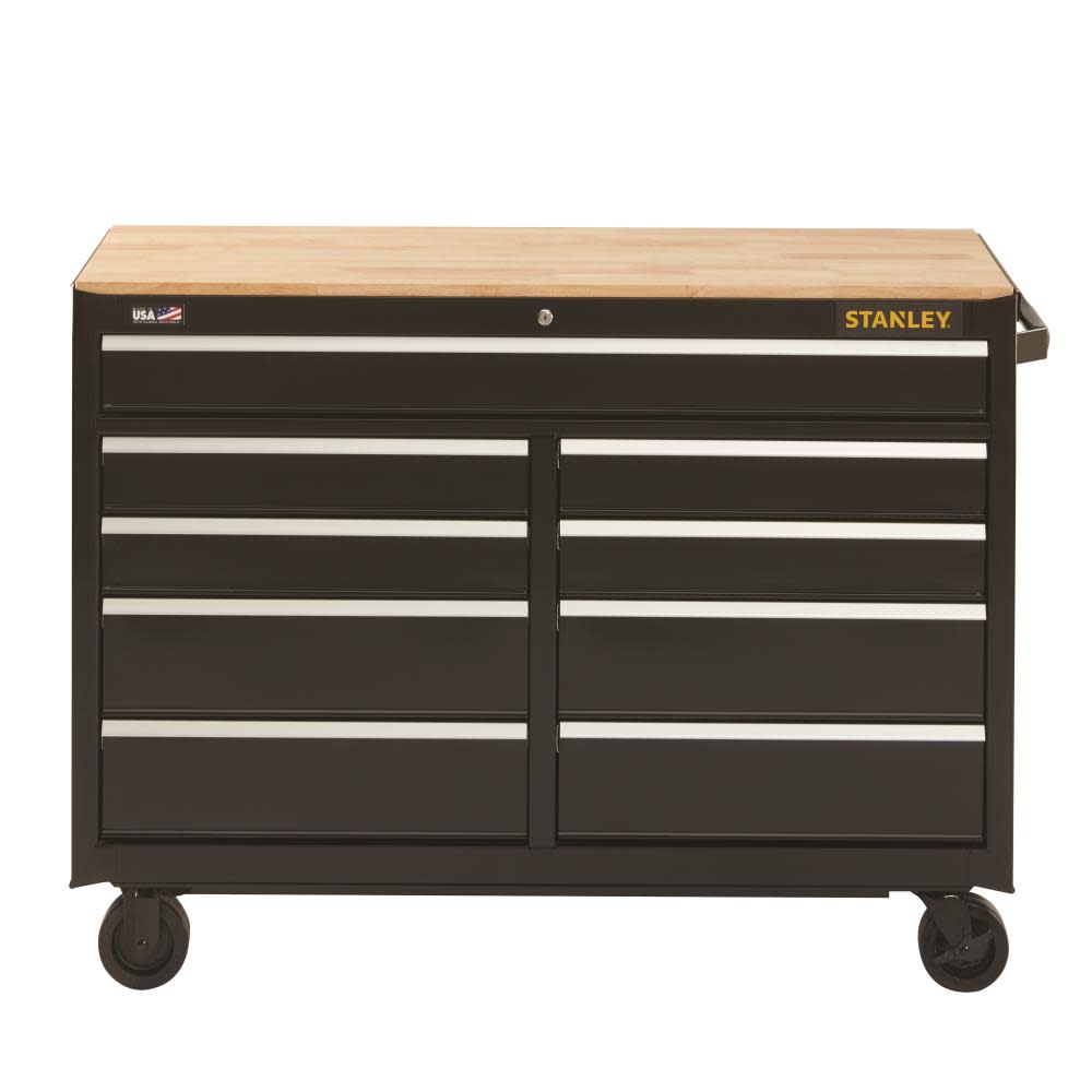 52 in. W 300 Series 9-Drawer Mobile Workbench ;