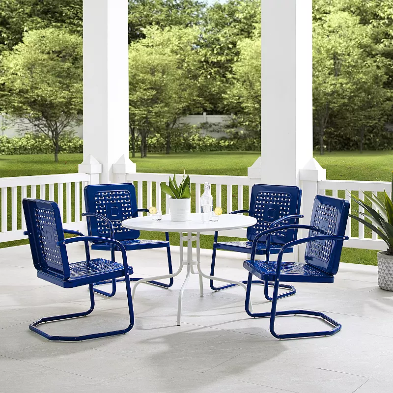 Crosley Bates Outdoor Metal Dining 5-Piece Set