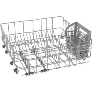 Bosch 300 Series 24 in. White Front Control Tall Tub Dishwasher with Stainless Steel Tub and 3rd Rack SHE53C82N