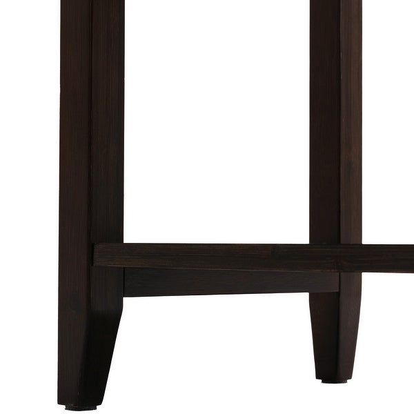 Connexion Decor Verenney End Table With Drawer， Dark Walnut