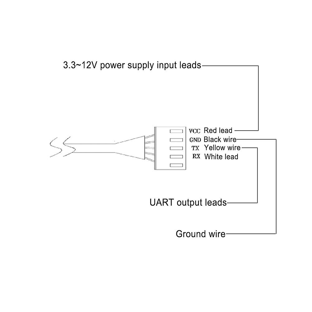 Xkc-ds1603l.v1 Ultrasonic Liquid Level Sensor Non-contact Liquid Sensing Uart Serial Port 3.3~12v