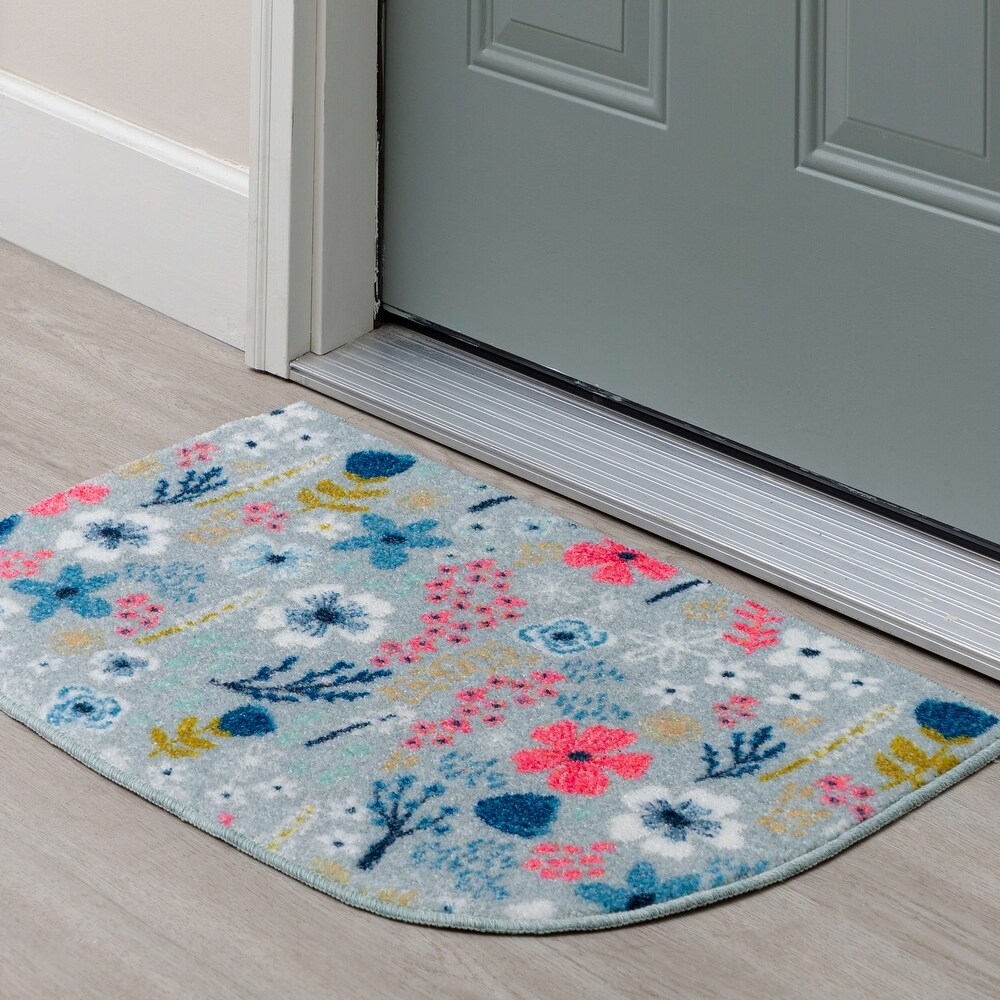 Mohawk Home Whimsy Floral Kitchen Mat