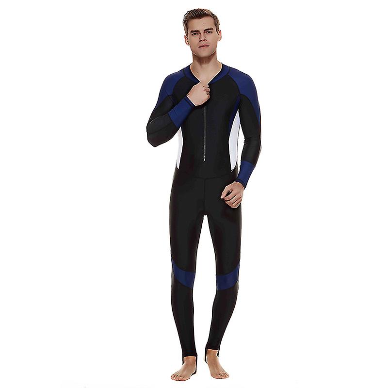 Shark Bart One-piece Swimsuit Men's Sun Protection Clothing Surf Jellyfish Suit Wetsuit Men's Snorkeling Equipment