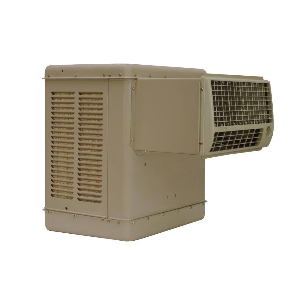 Champion Cooler 2800 CFM 2-Speed Window Evaporative Cooler for 600 sq. ft. (with Motor) WCM28