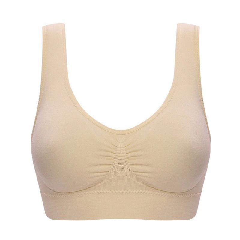 Women Yoga Bra Plus Size Padded No Underwire Lounging Bras  3xl