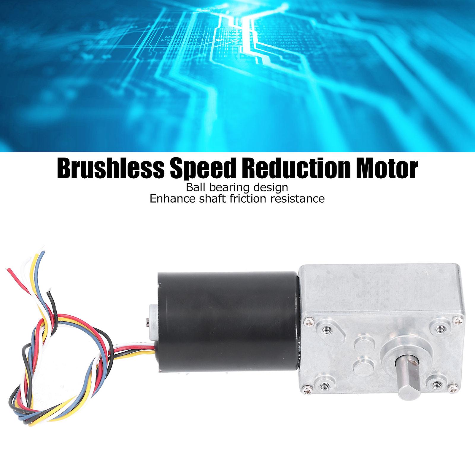 Quiet And Powerful Dc Brushless Worm Gear Motor For Efficient Turbine Operations[40rpm]