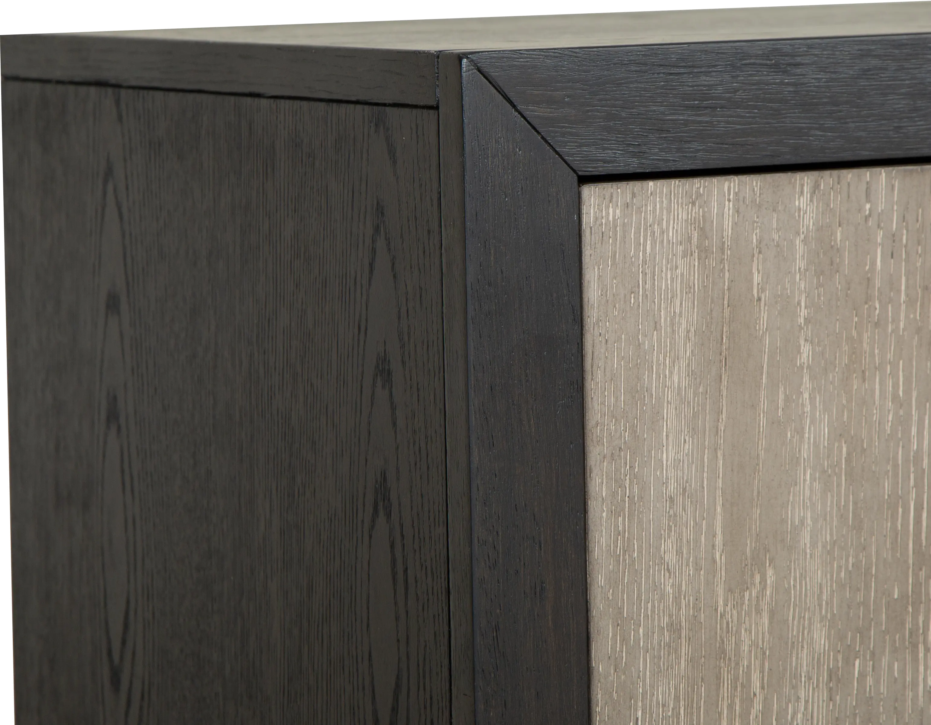 Ryker Black and Gray Nightstand