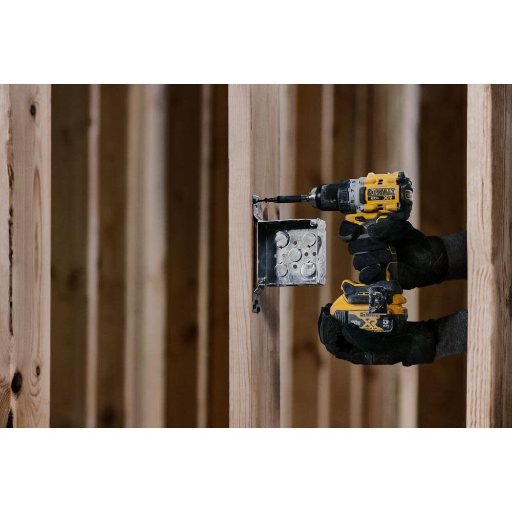 DEWALT 20V MAX* XR Brushless Cordless 1/2 in. Drill/Driver Kit DCD800P1 from DEWALT