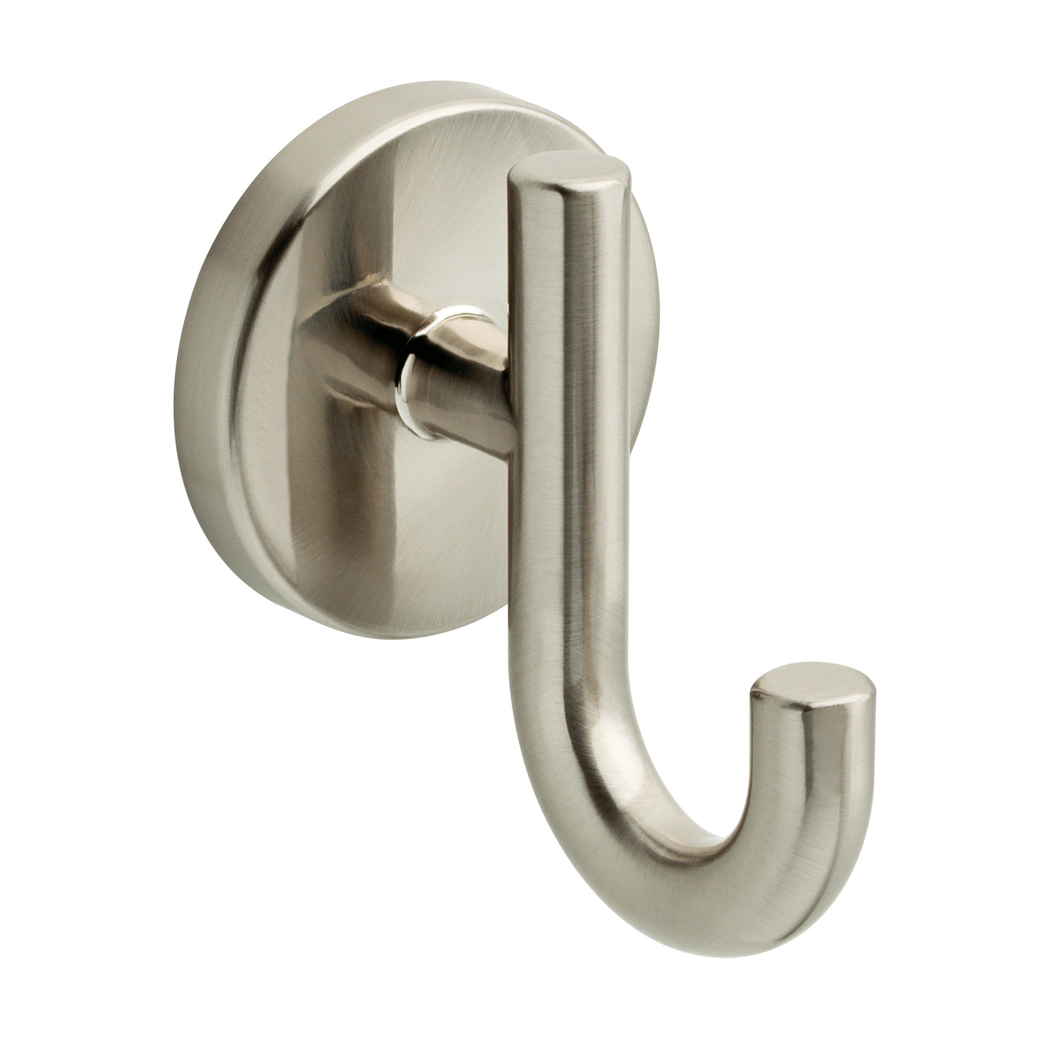 Delta Lyndall 3.09 in. H X 2.2 in. W X 2.8 in. L Satin Nickel Robe Hook