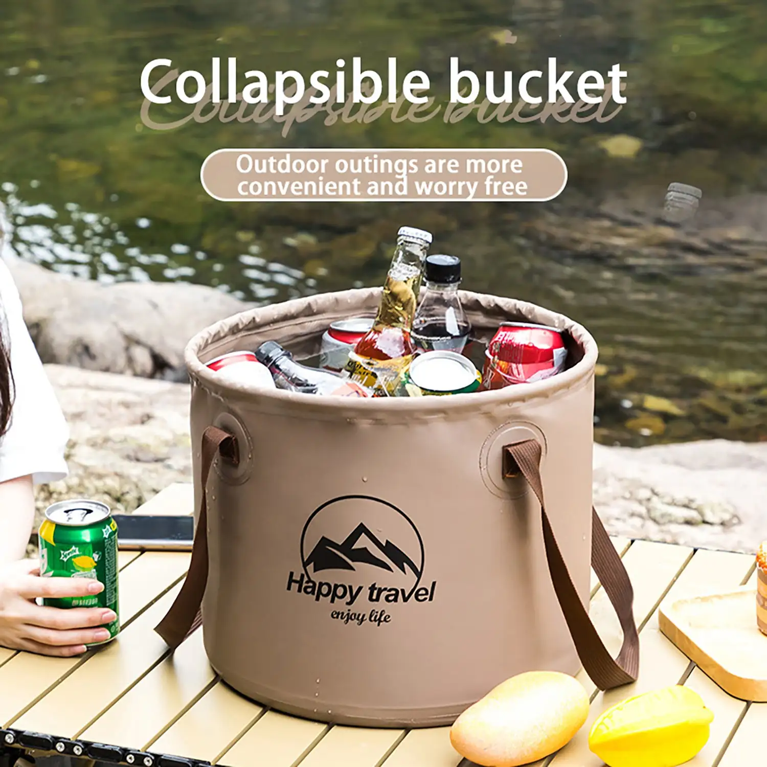 🔥Factory Clearance Sale With 50% Off🔥Travel Folding Bucket Campi