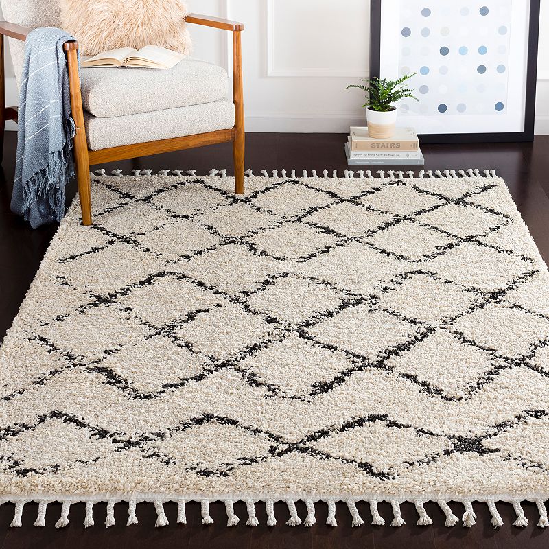 Decor 140 Astra Distressed Trellis Area Rug