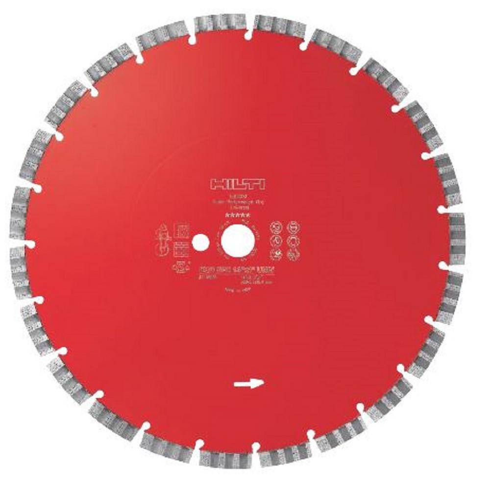 Hilti 16 in. x 1 in. EQD SPX Universal Segmented Diamond Cutting Disc 2118039