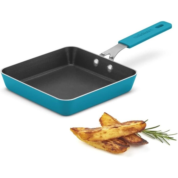 Cuisinart 5730M 14TQ 14cm Mini Square Fry Pan   Turquoise