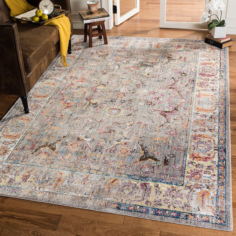 Safavieh Bristol Paloma Framed Floral Rug