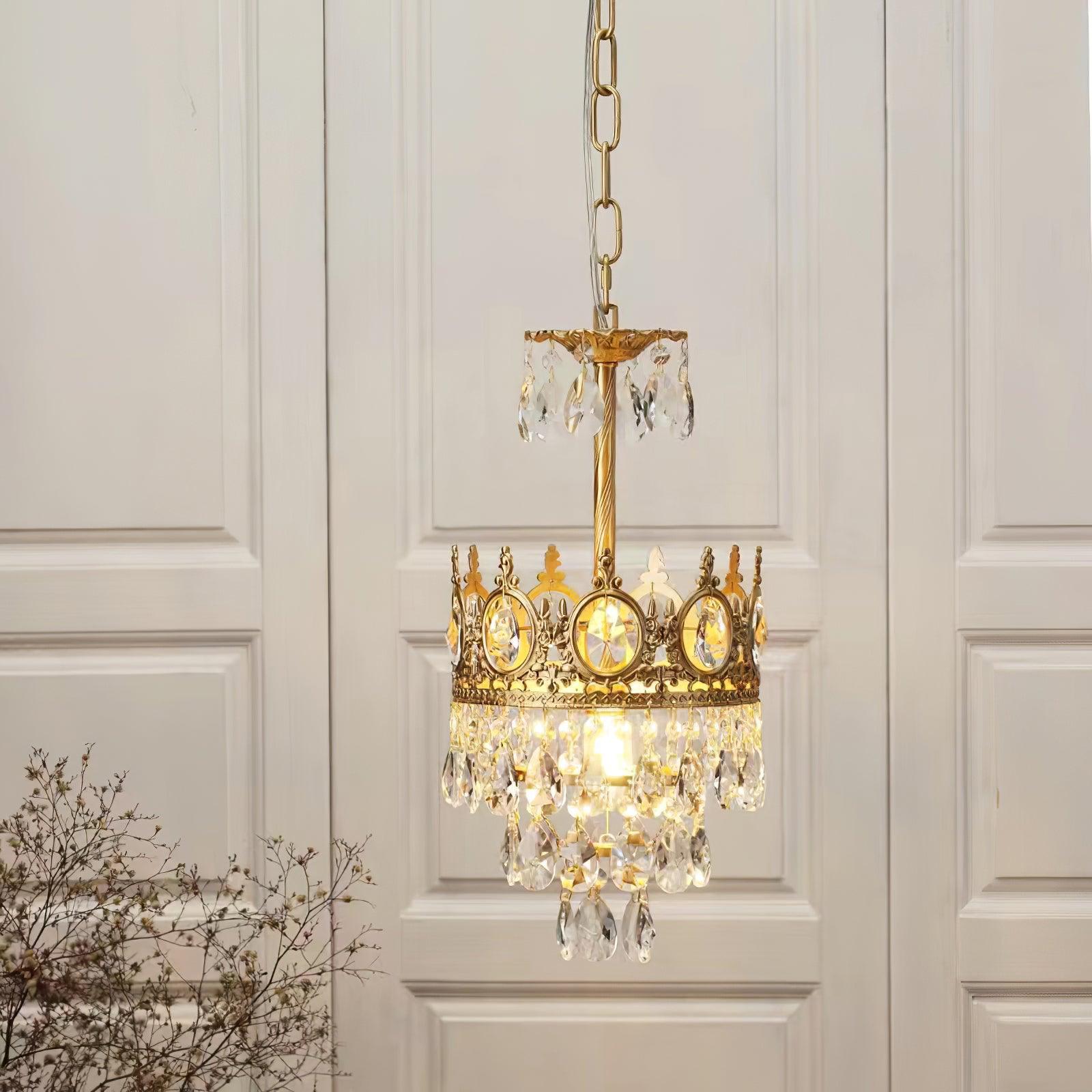 Vintage Crystal Chandelier